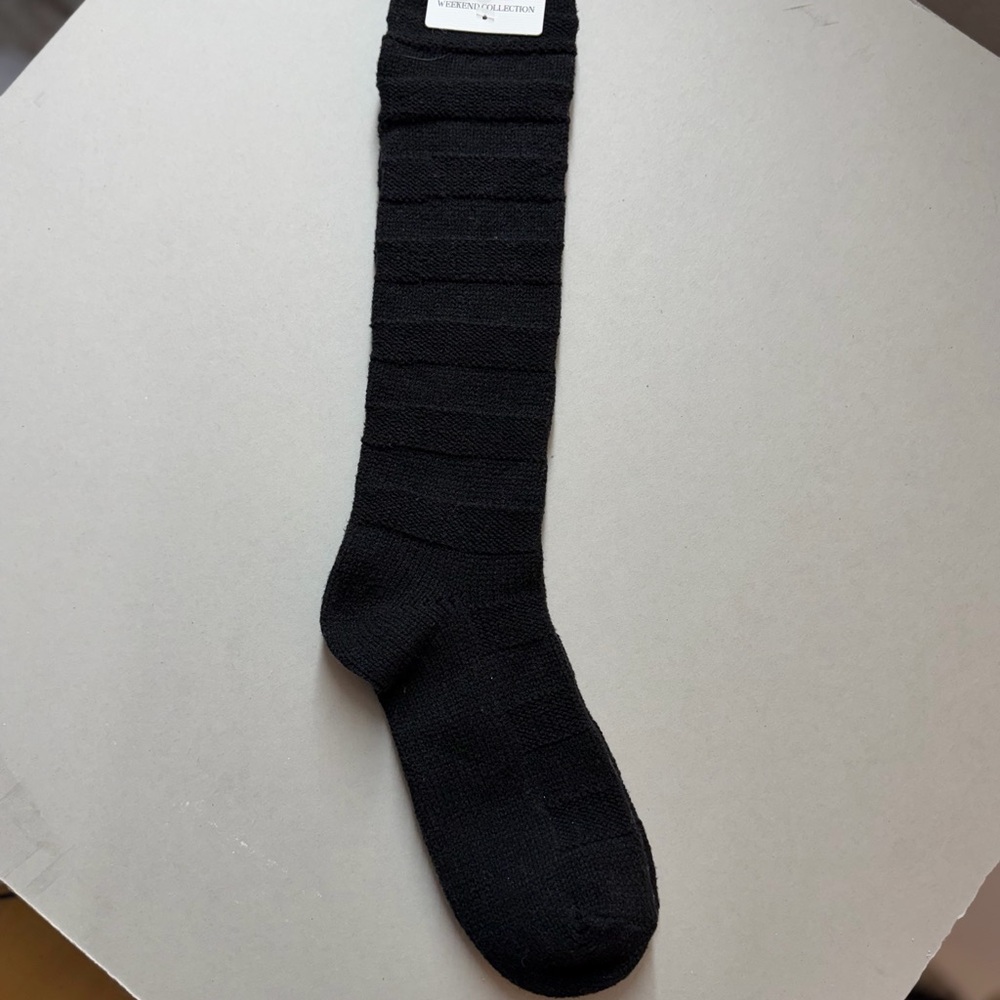 World's Softest NWT Weekend Ribbed Knee High